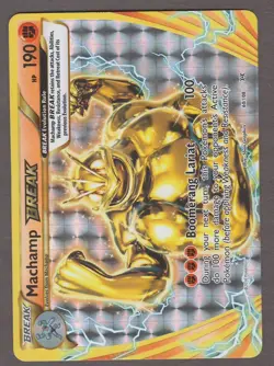 Machamp BREAK 60/108 XY Evolutions Ultra Rare Holo Foil Pokemon Card NM - Image 1