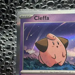 Cleffa SVP 037 Promo Pre Release Obsidian Flames Stamped Holo Pokemon TCG Card - Image 5