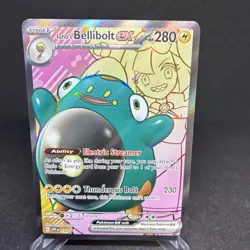 Iono's Bellibolt ex 194 Full Art Scarlet & Violet Promo Pokemon Card - Image 1