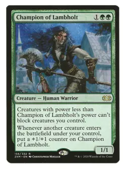 Champion of Lambholt MTG Creature Card Double Masters 1x NM Magic the Gathering - Image 1