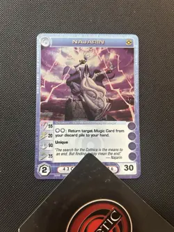 Chaotic Card : Najarin Dawn Of Perim First Edition Rare Creature Unlimited - Image 1