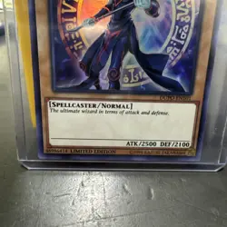 Yugioh Card TCG Dark MAGICIAN Holo ULTRA RARE Limited Edition DUPO-EN101 NM - Image 3