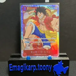 ONE PIECE Card Monkey D. Luffy OP01-024 SR ROMANCE DAWN JAPAN - Image 1