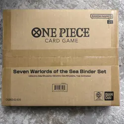 NEW SEALED - One Piece Card Game Seven Warlords of the Sea Binder Set English - Image 1