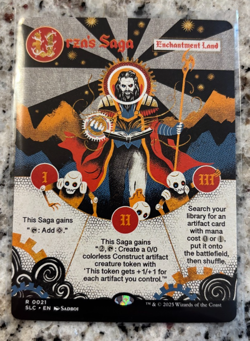 Magic the Gathering Secret Lair Encyclopedia Urza's Saga MTG - Image 1
