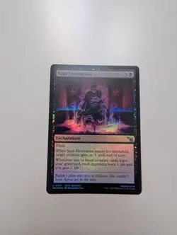 MTG - Soul Enervation (Foil) - Murders at Karlov Manor NM/M Condition - Image 1