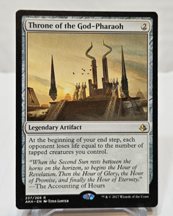 Throne of the God-Pharaoh Amonkhet MTG Magic The Gathering 337 - Image 1