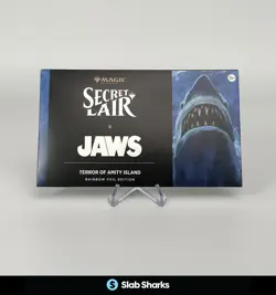 MAGIC THE GATHERING SECRET LAIR X JAWS: TERROR OF AMITY ISLAND RAINBOW FOIL - Image 1