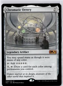 Chromatic Orrery Core Set 2021 Regular NM Mythic 228/274 - Image 1