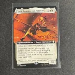 MTG Avatar: The Last Airbender, Suki, Courageous Rescuer - Extended Art - Image 1