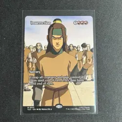 MTG - Insurrection (Borderless) - Avatar: The Last Airbender NM/M Condition - Image 1