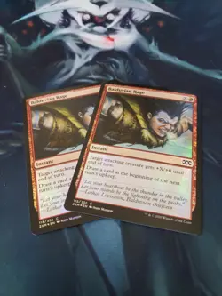 (x 2) NM Balduvian Rage Foil Double Masters Mtg 2XM Magic - Image 1