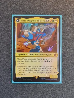 MTG Ultra Magnus, Tactician - Foil - BOT - Near Mint+ Condition - Image 1