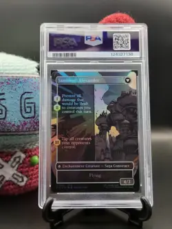 Crystal Fragments | Summon: Alexander Borderless Foil #357 Final Fantasy PSA 10 - Image 2