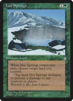 2x Hot Springs Ice Age LP MTG - Image 1