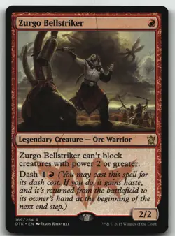 Zurgo Bellstriker R Dragons of Tarkir 169 LP - Image 1