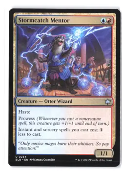 Stormcatch Mentor #234 Bloomburrow NM - Image 1