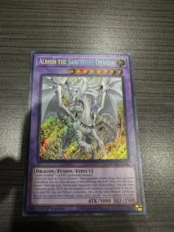 Albion the Sanctifire Dragon MP24-EN082 25th Anniversary Misprint Secret - Image 1
