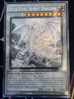 Yu-Gi-Oh Blue-Eyes Spirit Dragon - RA02-EN030 - Collector's Rare 1st Edition NM - Image 2