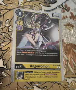 Digimon Card Game ST10-05 Tamer Goods: Angewomon & LadyDevimon Alt Art Promo - Image 1