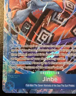 Jinbe (Alt. Art) PRB02-007 Foil Rare The Best Vol. 2 One Piece Card Game - Image 4