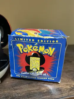 1999 Burger King Gold Plated Pokemon Charizard card 23k Pokeball With Box - Image 2