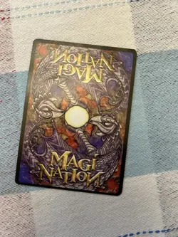 Magi Nation Duel Night Hyren rare foil Arderial dragon creature card - Image 3