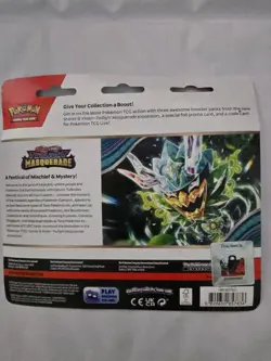 Pokemon TCG: Twilight Masquerade 3 Booster Packs & Revavroom Promo Card Sealed✅ - Image 2