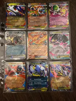 Pokemon EX Card Lot 9 Cards, Double Rare HOLO, NM - Image 1