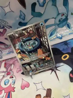 Pokemon Squirtle TCG Full Art Holo Card 148/142 Stellar Crown Illustration Rare - Image 3