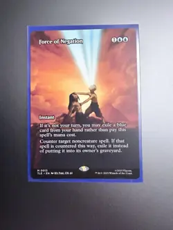 Force of Negation (Borderless) - Avatar: The Last Airbender: Non-Foil (TLE)#0013 - Image 1