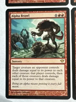 Alpha Brawl X4 Dark Ascension Ex/NM Condition See Pics Front Back - Image 2