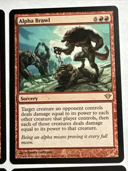 Alpha Brawl X4 Dark Ascension Ex/NM Condition See Pics Front Back - Image 4