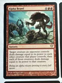 Alpha Brawl X4 Dark Ascension Ex/NM Condition See Pics Front Back - Image 5