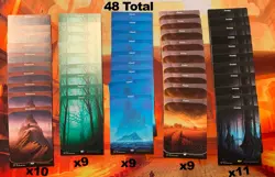 48 Unstable Full Art Lands - All Near Mint / NM - Magic the Gathering MTG - Image 1