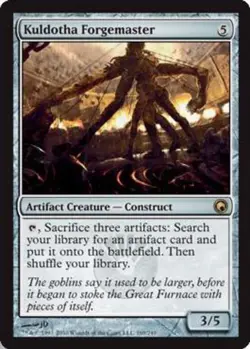 [1x] Kuldotha Forgemaster Slight Play, English Scars of Mirrodin MTG Magic - Image 1