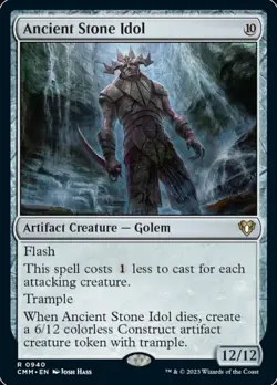 Near Mint, English - 4 x MTG Ancient Stone Idol Commander Masters - Image 1