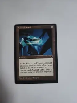 Mtg Cursed Scroll Tempest Regular - Image 1