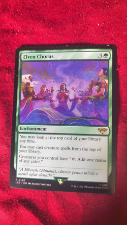 MTG Elven Chorus - Universes Beyond: The Lord of the Rings: Tales of Middle-eart - Image 1