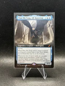 Wan Shi Tong, All-Knowing M Extended Art Regular #182 | TLE Avatar Eternal | MTG - Image 1