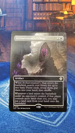 Archaeomancer's Map (Borderless) Commander: the Lost Caverns of Ixalan Regular - Image 1