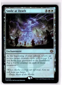 Magic The Gathering Tarkir: Dragonstorm Smile at Death #0024 FOIL - Image 1