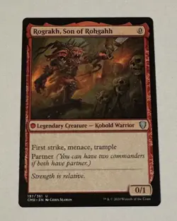 MTG Rograkh, Son of Rohgahh - Commander Legends NM - Image 1