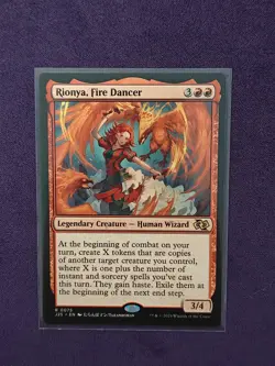 Rionya, Fire Dancer (Anime) Foundations Jumpstart Regular MTG - Image 1
