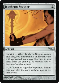 MTG Magic the Gathering Isochron Scepter (188/306) Mirrodin LP - Image 1