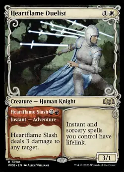 Near Mint, English - 2 x MTG Heartflame Duelist - Showcase Wilds of Eldraine - Image 1