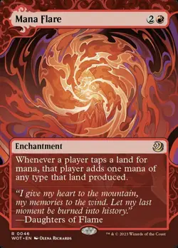 Near Mint, English - 1 x MTG Mana Flare Wilds of Eldraine: Enchanting Tales - Image 1