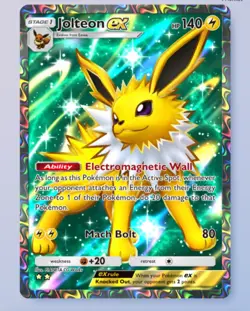 Jolteon Full Art 2 ?, Pokemon TCG Pocket, Mega-Rising, English - Image 1