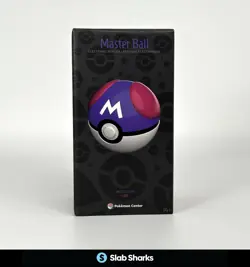 POKEMON CENTER MASTER BALL BY THE WAND COMPANY 25TH ANNIV LTD EDITION 5000 ONLY - Image 1