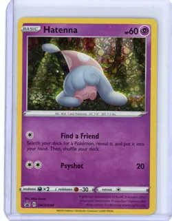 Hatenna SWSH040 Holo Rare | 2020 Sword & Shield Black Star Promo | Pokemon TCG - Image 1